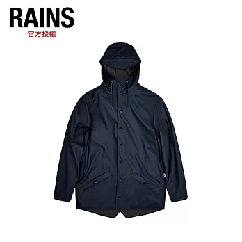 RAINS Jacket 經典基本款防水外套(12010) Navy S