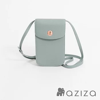 aziza ORI直式手機包 鬱蔥綠