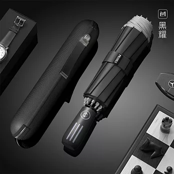 MOORRLII 反向傘 自動傘 反折傘 反向自動傘 自動反向傘 自動雨傘 雨傘 傘 黑耀