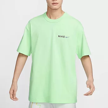 NIKE AS M NSW PREM ESSNTL OP2 TEE G 男短袖上衣-綠-HF6172376 XS 綠色