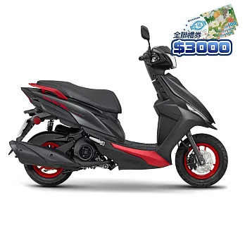 YAMAHA 山葉機車 RS NEO 125 UBS碟煞-潮型 深灰紅