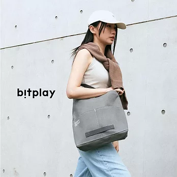 【bitplay】Everyday Canvas Tote 防潑水日常托特包10L (帆布版) -水泥灰