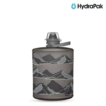 HydraPak Stow Mountain 500ml 軟式水壺 遠古灰