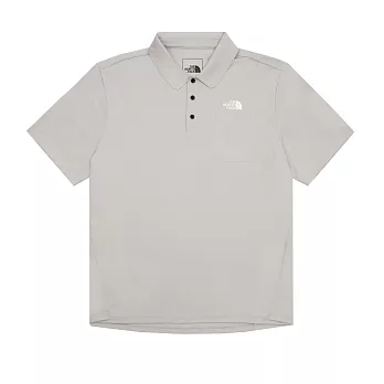 The North Face M PREMIUM BONDED  POLO男短袖POLO-灰-NF0A87W1A8Q XL 灰色