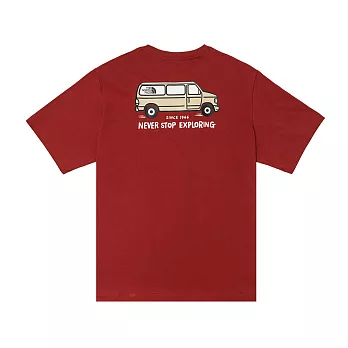 The North Face U VAN LIFE GRAPHIC SS TEE 男女短袖上衣-紅-NF0A88GHPOJ L 紅色