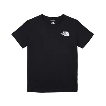 The North Face W MFO LOGO TWIST S/S TEE - AP 女短袖上衣-黑-NF0A8AVDJK3 L 黑色