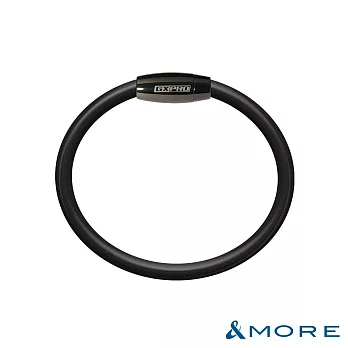 &MORE愛迪莫 GX Pro 石墨烯超傳導鈦鍺手環 L 神秘槍灰+黑色