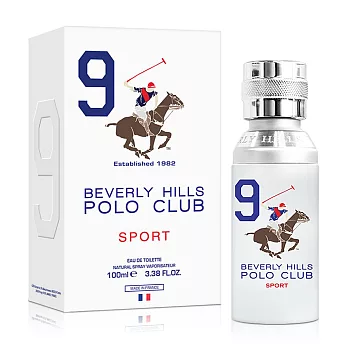 B.H.POLO 比佛利保羅 白色馬球騎士精神男性淡香水(100ml)