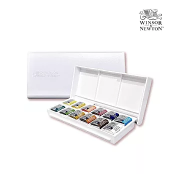 英國Winsor & Newton(溫莎‧牛頓) Cotman 塊狀水彩12色