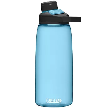 【美國 CamelBak】1000ml Chute Mag戶外運動水瓶RENEW - 透藍