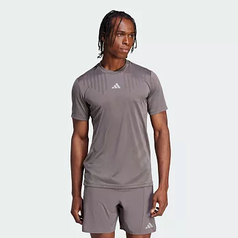 ADIDAS HIIT AIRCHI TEE 男短袖上衣-紫-IS3735 L 紫色