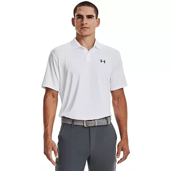 Under Armour 男 Performance 3.0 短POLO-白-1377374-100 M 白色