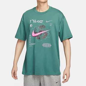 NIKE AS M NK TEE M90 ATW SU24 男短袖上衣-藍-FV8419361 3XL 藍色