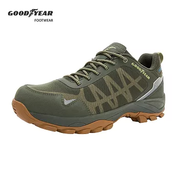 【Goodyear 固特異】跨越山野M1 男款透濕防水戶外鞋 / GAMO43405 JP26 軍綠