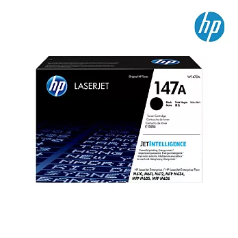 HP 147A LaserJet 黑色原廠碳粉匣 (W1470A)