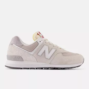 New Balance 574 系列 男女 休閒鞋 米白-U574RCD-D US4.5 白色