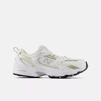 New Balance 530 系列 中大童 休閒鞋 白卡其-PZ530RD-W 18.5 白色