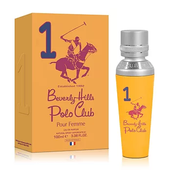 B.H.POLO 比佛利保羅 橘色馬球騎士精神女性淡香精(100ml)