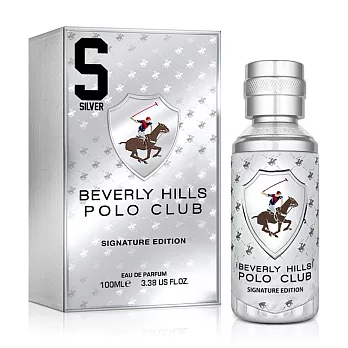 B.H.POLO 比佛利保羅 銀色馬球騎士精神男性淡香精(100ml)