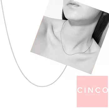 CINCO 葡萄牙精品 Margo choker 925純銀頸鍊 鎖骨鍊 細緻素鍊 45公分