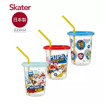 日本 Skater 3入水杯(320ml)- 汪汪隊