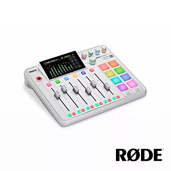 【RODE】Caster Pro II 混音工作台│廣播/直播用錄音介面-白色 正成公司貨