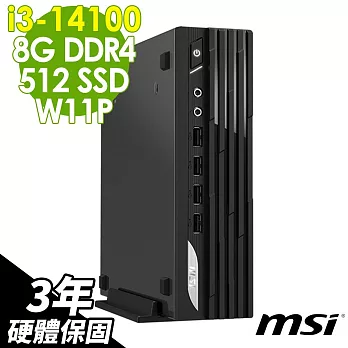 MSI PRO DP21 (i3-14100/8G/512G SSD/W11P)