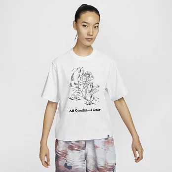 NIKE AS W ACG DF SS TEE GFX 女短袖上衣-白-FV7326121 L 白色