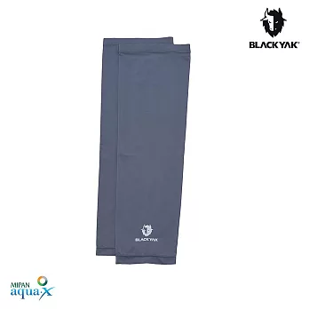 BLACKYAK AQUAX BASIC涼感袖套 M 深灰藍