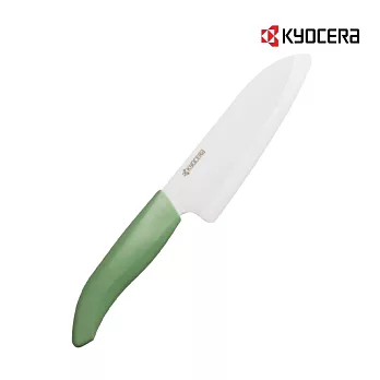 【KYOCERA】日本京瓷彩色陶瓷刀系列14cm 多色任選(原廠總代理) 植物綠