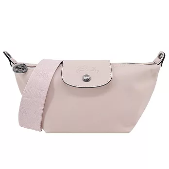 LONGCHAMP LE PLIAGE XTRA系列牛皮斜背包(迷你) 裸粉