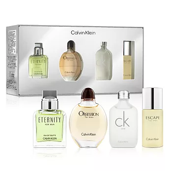 Calvin Klein 凱文克萊 CK ONE 中性淡香水禮盒(15ml*4入)-贈紙袋