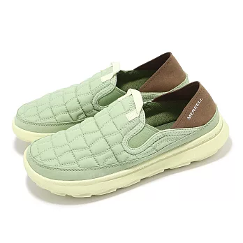 Merrell 休閒鞋 HUT Moc 2 女鞋 綠 棕 抗撕裂 懶人鞋 輕量 戶外鞋 ML007234