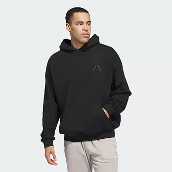 ADIDAS AE FOUN HOODY 男連帽上衣-黑-IU2809 2XL 黑色