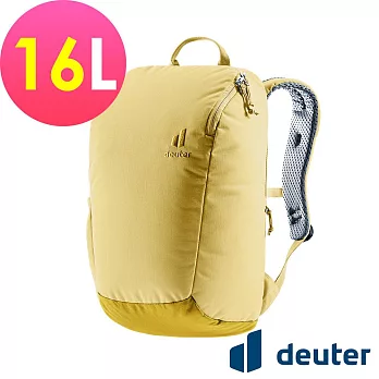 【deuter 德國】StepOut 16L休閒旅遊背包3815123- 薑黃