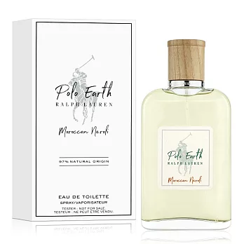 Ralph Lauren 拉夫勞倫 POLO EARTH 摩洛哥橙花男性淡香水-Tester(100ml)