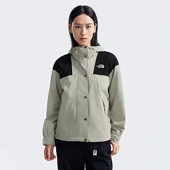 The North Face W DRYVENT BLOCKING JACKET - AP 女防水外套-灰-NF0A7QSI5IF L 灰色