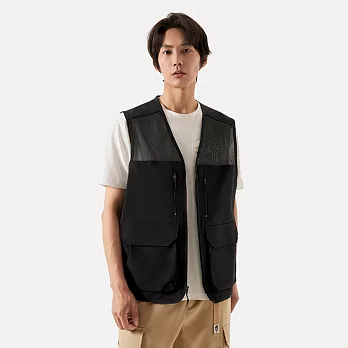 The North Face M UTILITY CAMP VEST - AP 男口袋背心-黑-NF0A87V4JK3 3XL 黑色