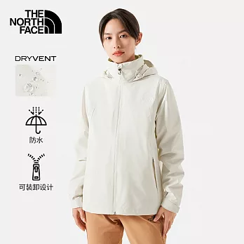 The North Face W SANGRO DRYVENT JACKET - AP 女防水外套-白-NF0A88FYQLI 2XL 白色