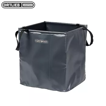 德國【Ortlieb】Folding Bowl – 航海系列防水收納(裝水)袋 20L(德國製)/摺疊防水收納箱/多功能折疊防水箱/戶外露營折疊收納箱/折疊儲物箱 深灰色