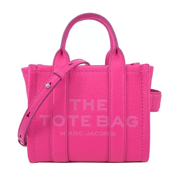 MARC JACOBS THE LEATHER MICRO TOTE 皮革兩用托特包- 紫霞粉色