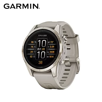 GARMIN EPIX Pro 全方位GPS智慧腕錶 (Gen 2、42mm)  奶油金