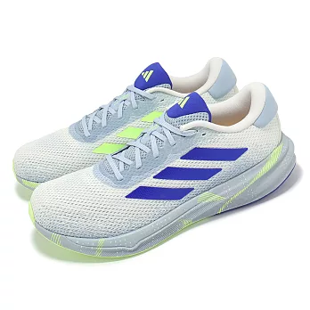 adidas 慢跑鞋 Supernova Stride M 男鞋 藍 綠 緩震 路跑 運動鞋 愛迪達 ID0329