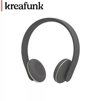 Kreafunk aHead 2 主動降噪耳罩式藍牙耳機 - 霧黑