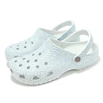 Crocs 洞洞鞋 Classic Tweed Clog 男鞋 女鞋 蜃景灰 經典花呢克駱格 休閒鞋 卡駱馳 2104031NM