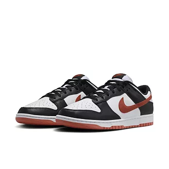 NIKE DUNK LOW RETRO 男休閒鞋-黑紅-DV0833108 US7.5 黑色