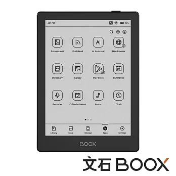 文石 BOOX Go 6 吋電子閱讀器 - 黑色