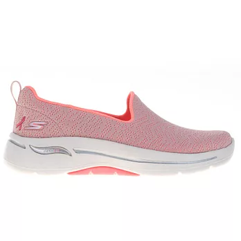 Skechers Go Walk Arch Fit Bca [896263WLTPK] 女 健走鞋 休閒 寬楦 緩震 粉