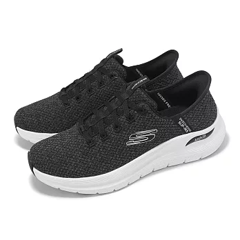 Skechers 休閒鞋 Arch Fit 2.0-Look Ahead Slip-Ins 男鞋 黑 健走鞋 支撐 232462BKW