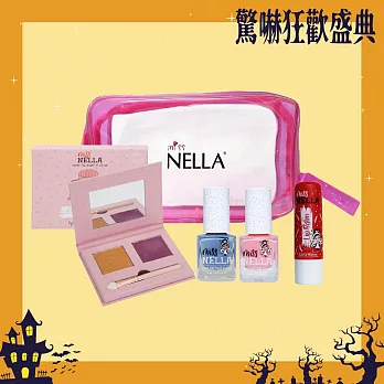 萬聖節限定//英國【Miss NELLA】萬聖節驚嚇豪華組(兒童安全水性彩妝)_ 吸血幽靈